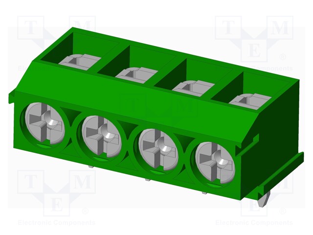 Connector: PCB terminal block; terminal; straight; on PCBs; T3