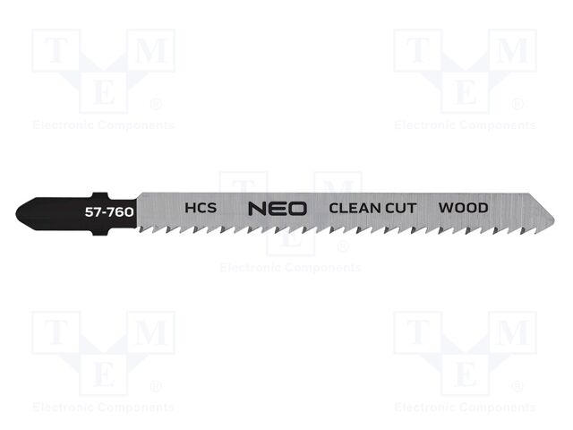 Hacksaw blade-set; wood,jigsaw; 10teeth/inch; 100mm; 2pcs.