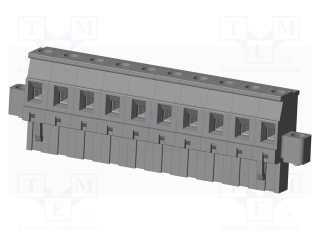 Connector: pluggable terminal block; plug; female; angled 90°