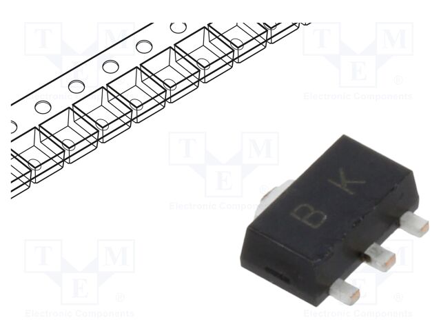 Transistor: NPN; bipolar