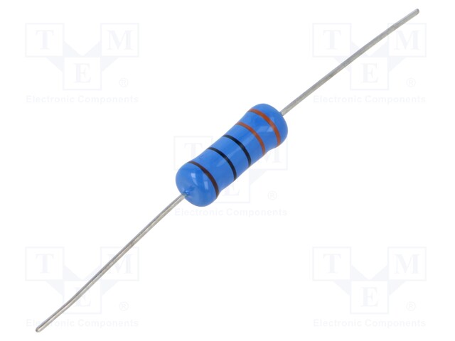 Resistor: metal film; THT; 330Ω; 3W; ±1%; Ø6.5x17.5mm; axial