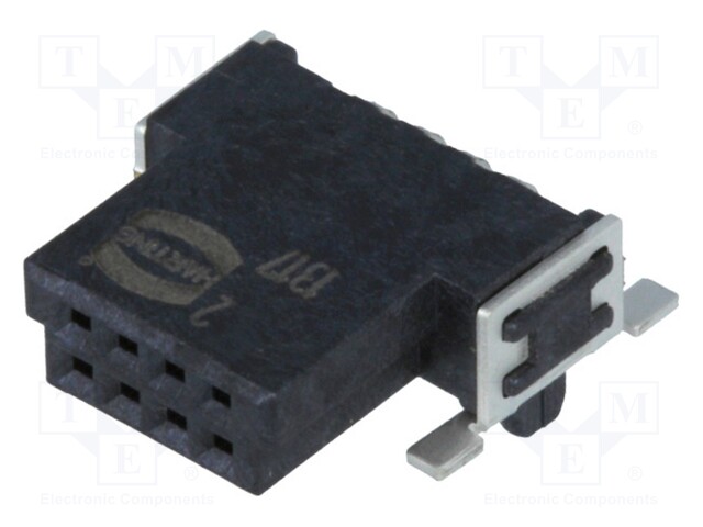 Connector: PCB to PCB; female; PIN: 8; 1.27mm; Series: har-flex