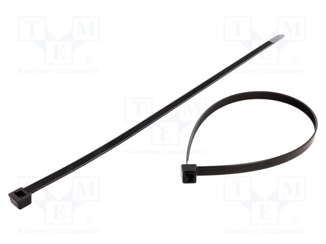 Cable tie; L: 535mm; W: 13.2mm; polyamide; 1115N; black; Ømax: 150mm