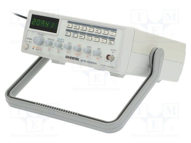 Generator: function; 0,5÷5MHz; 6-digit LED; Interface: analog