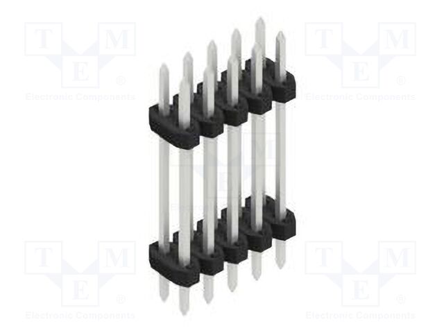 Connector: pin strips; pin header; male; PIN: 10; 2mm; THT; 2x5; 100V