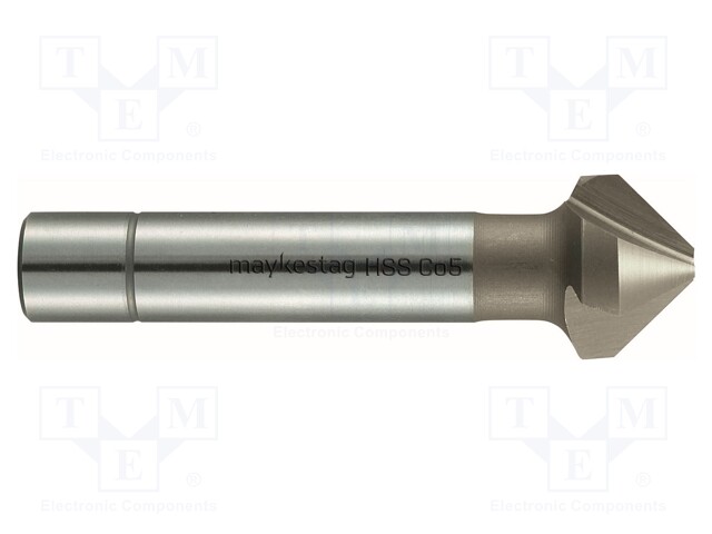 Countersink; high speed steel cobalt HSS-Co; Mounting: rod 6mm