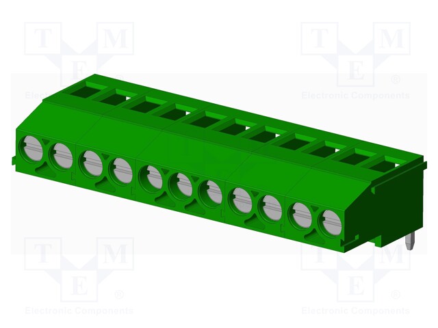 Connector: PCB terminal block; terminal; Plating: tinned; on PCBs