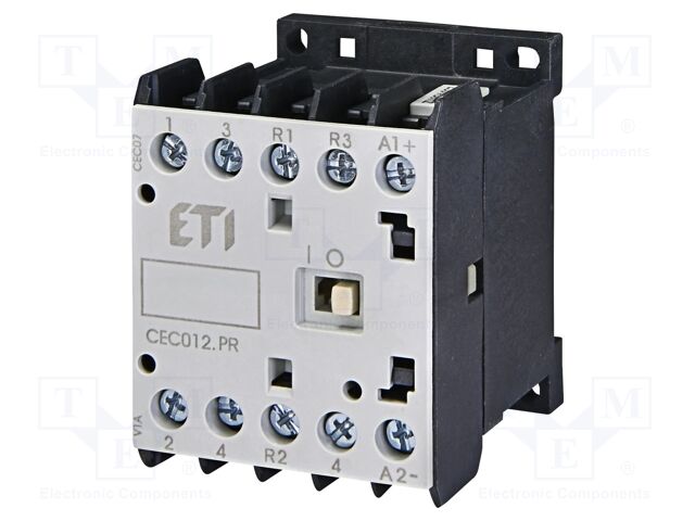 Contactor: 4-pole; NC x2 + NO x2; 24VDC; 22A; CEC; screw terminals