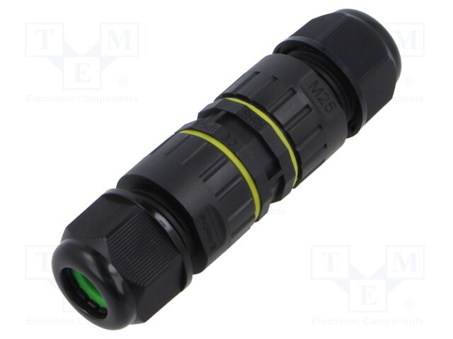 Connector: AC supply; snap-on; 24A; 450V; ways: 3; 10÷14mm; IP68