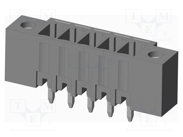 Connector: pluggable terminal block; socket; male; on PCBs