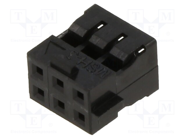 6CKT 2MM MGRID WTB CONN CRIMP HSG