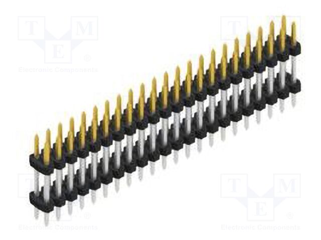 Connector: pin strips; pin header; male; PIN: 44; 2mm; THT; 2x22