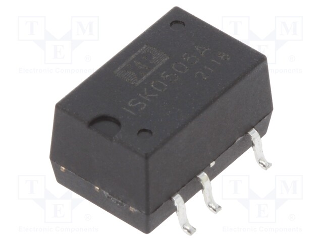 Isolated Board Mount DC/DC Converter, ITE, 1 Output, 250 mW, 5 V, 50 mA