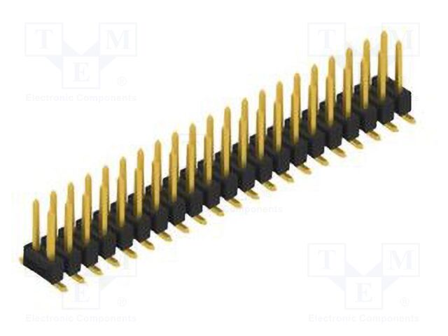 Connector: pin strips; pin header; male; PIN: 42; 2.54mm; SMT; 2x21