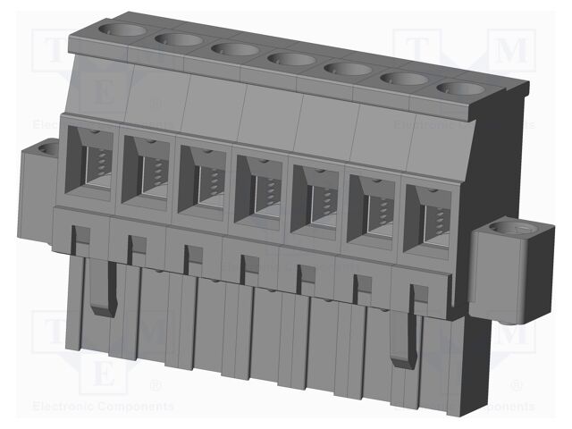 Connector: pluggable terminal block; plug; female; angled 90°