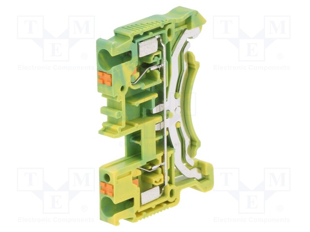 Splice terminal: rail; 0.2÷4mm2; ways: 1; terminals: 2; Width: 5.2mm