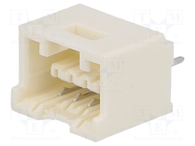 Socket; wire-board; male; CLIK-Mate; 1.5mm; PIN: 4; THT; 2A; tinned