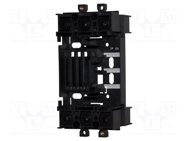 Plug-in base; Poles: 4; outside; power breaker EB2 125; permanent