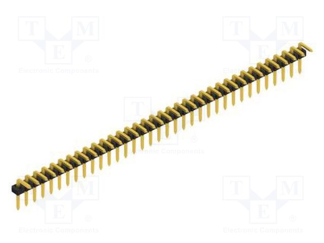 Connector: pin strips; pin header; male; PIN: 35; 2mm; THT; 1x35