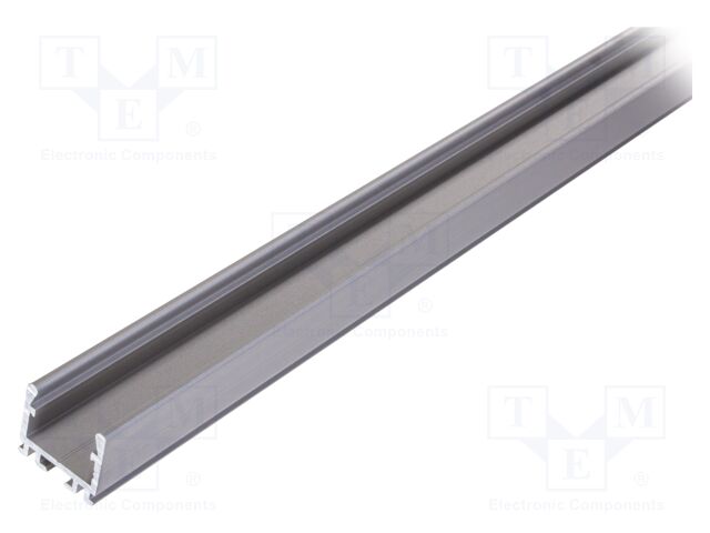 Profiles for LED modules; silver; L: 1m; OPK-4; aluminium