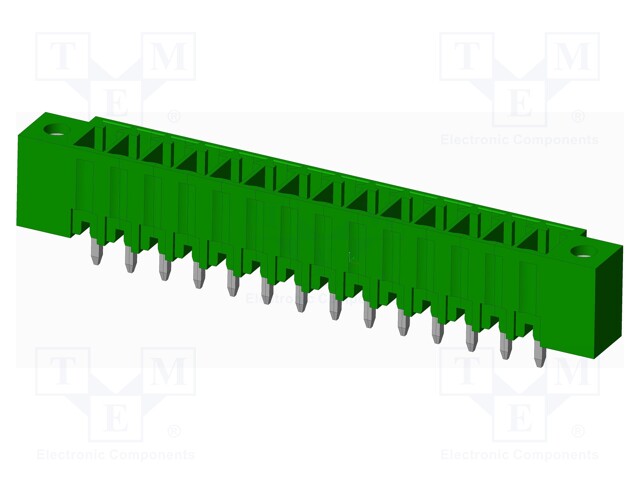 Connector: pluggable terminal block; socket; male; straight; THT