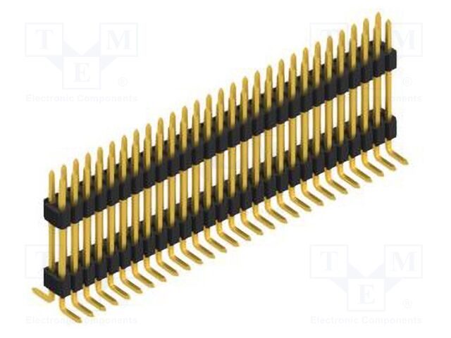 Connector: pin strips; pin header; male; PIN: 56; 1.27mm; SMT; 2x28
