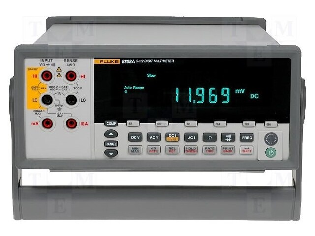 Benchtop multimeter; 2x VFD 5,5 digit; 1u÷200m/2/20/200/1000V