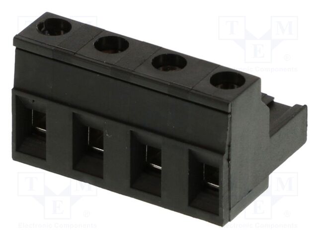 Pluggable terminal block