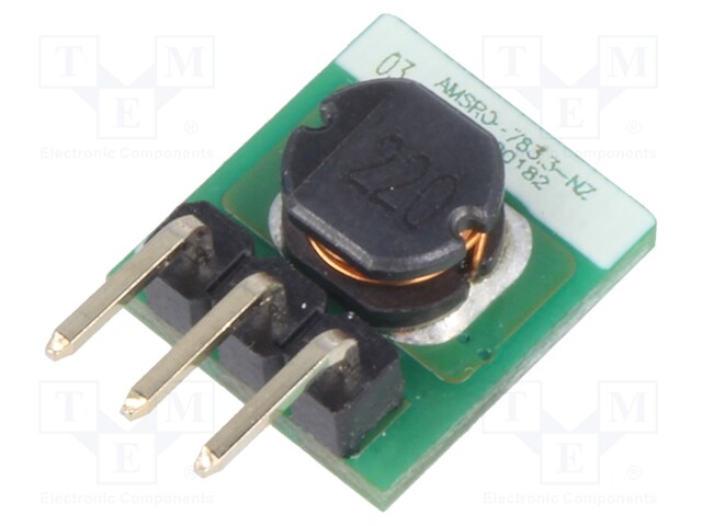 Converter: DC/DC; 1.65W; Uin: 4.75÷36V; Uout: 3.3VDC; Iout: 500mA