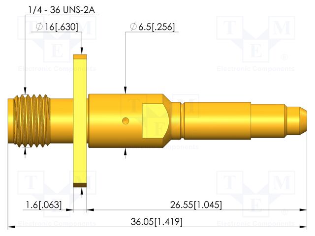 Test needle