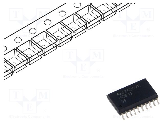 Buffer / Line Driver, 74HC541, 2 V to 6 V, SOIC-20
