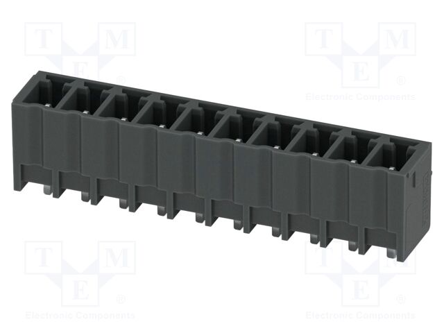 PCB headers, nominal cross section: 1.5 mm?, color: black, n
