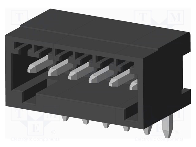 Connector: pluggable terminal block; socket; male; on PCBs