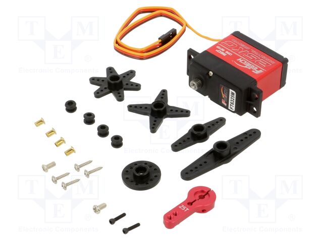 Motor: servo; 5÷8.4VDC; standard; digital; 40x20x39.5mm; metal