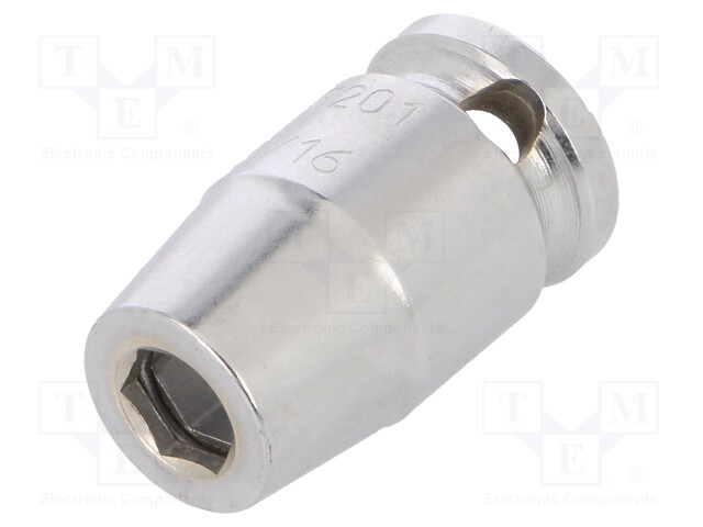 Holders for screwdriver bits; Socket: 3/8"; Overall len: 30mm
