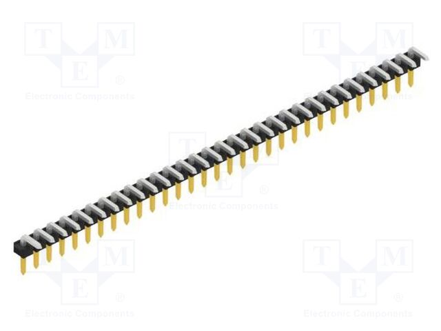 Connector: pin strips; pin header; male; PIN: 31; 2.54mm; THT; 1x31
