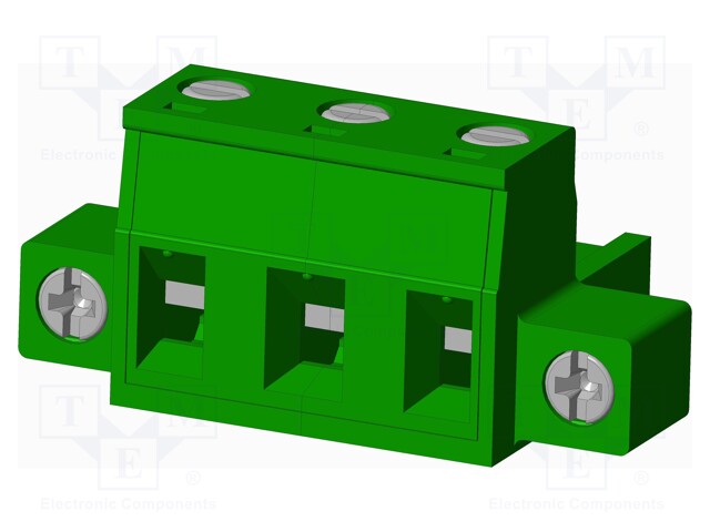 Connector: pluggable terminal block; plug; female; straight; 12A