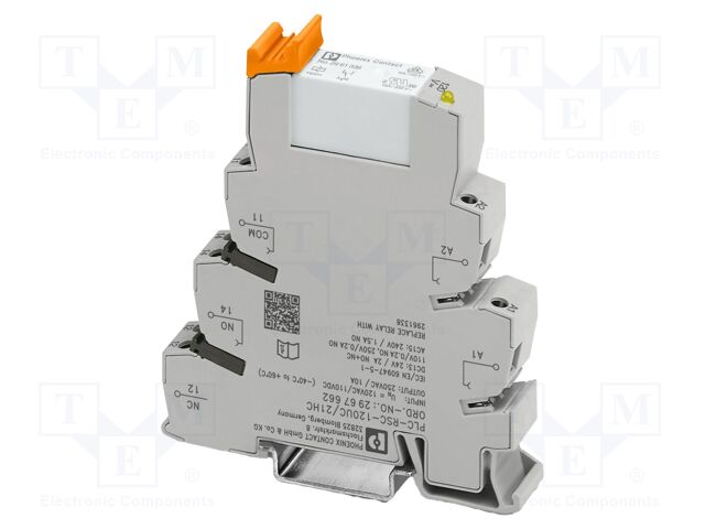 Relay: interface; Mounting: DIN