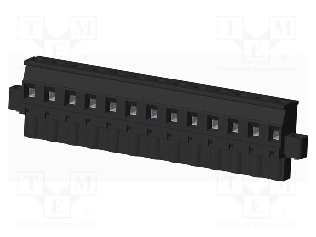 Connector: pluggable terminal block; plug; female; angled 90°