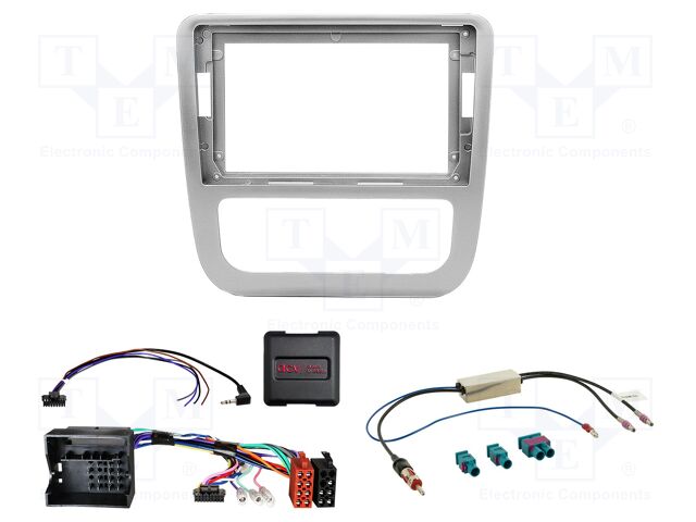 Adapter for control from steering wheel; VW; silver; 9"