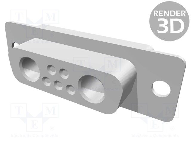 Special D-Sub; PIN: 7; plug; for special contacts; female