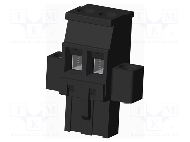 Connector: pluggable terminal block; plug; female; angled 90°