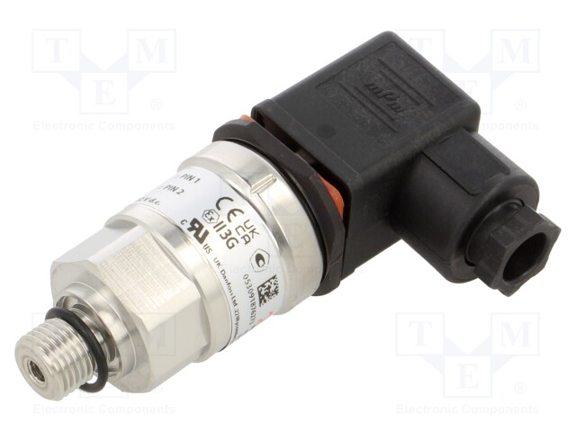 Converter: pressure; 0÷600bar; 9÷32VDC; 0.5%; IP65; G 1/4"