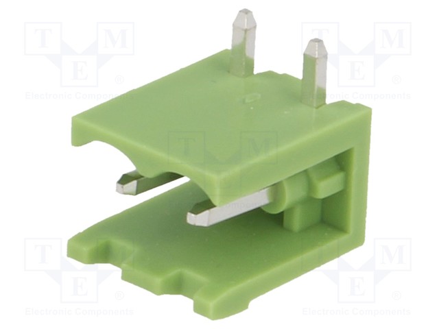 Pluggable terminal block; Contacts ph: 5mm; ways: 2; angled 90°