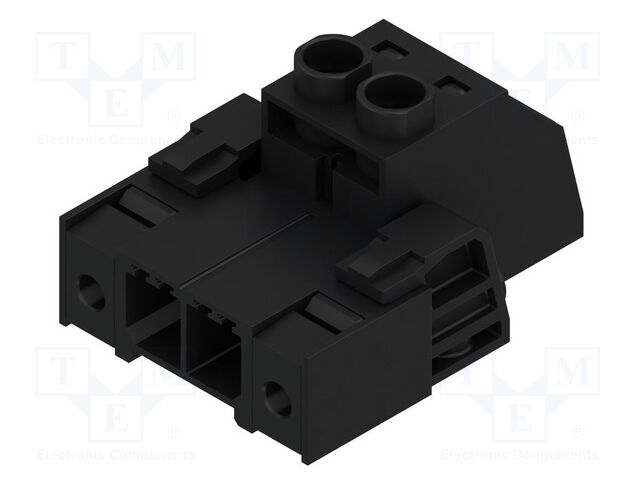 Pluggable terminal block