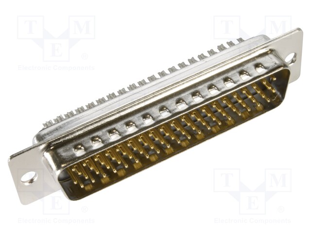 D Sub Connector, HD78, High Density, Plug, 78 Contacts, DD, Solder Cup