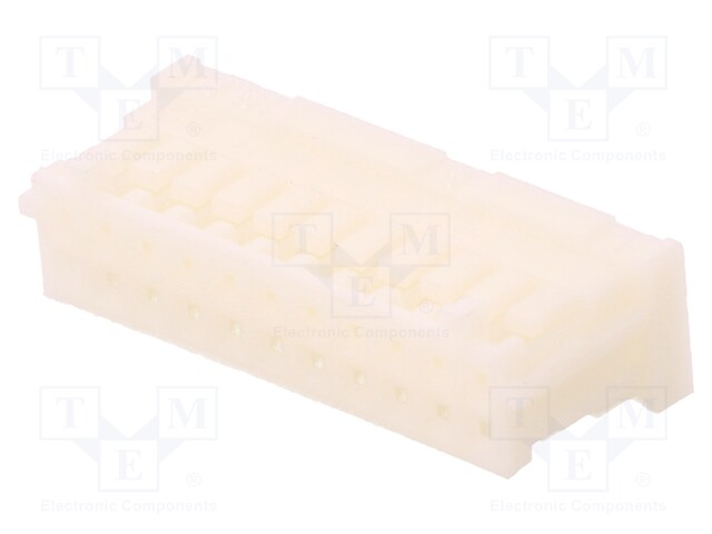 Plug; wire-wire/PCB; female; DF1B; 2.5mm; PIN: 22; w/o contacts