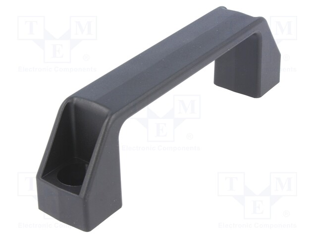 Handle; Mat: technopolymer (PA); black; H: 41mm; L: 142mm; W: 26mm