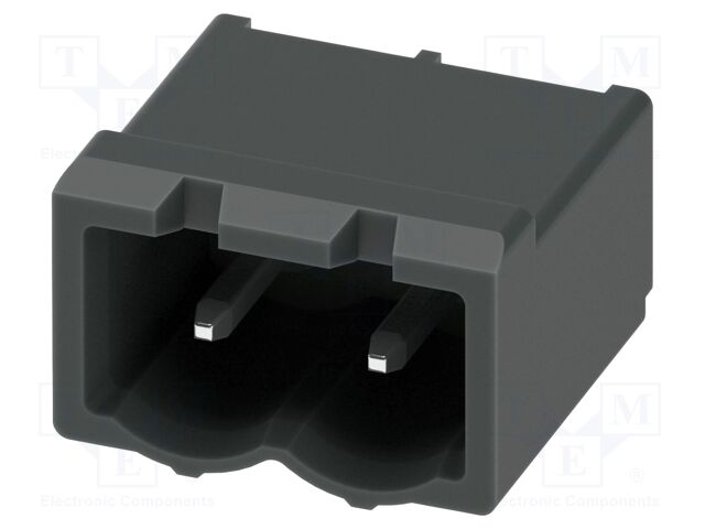 PCB headers, nominal cross section: 2.5 mm?, color: black, n