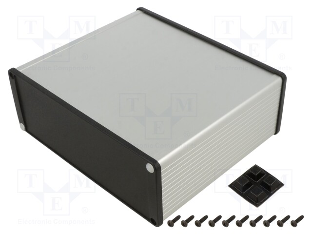 Enclosure: with panel; 1457U; X: 160mm; Y: 191mm; Z: 68mm; aluminium